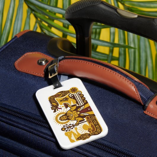 Mythology Batak (Mulajadi na Bolon) ラゲッジタグ (正面インサイチュ1)