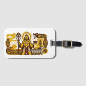 Mythology Batak (Mulajadi na Bolon) ラゲッジタグ (正面横)