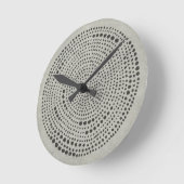 Mythos -円 ラウンド壁時計 (傾斜)