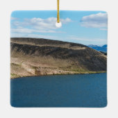 Myvatn湖の疑似クレーター – アイスランド セラミックオーナメント (裏面)