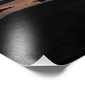 Myvatn湖サンセットフォトプリント フォトプリント (角)