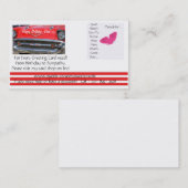 Myzazzlecardsのオンライン挨拶状の店 名刺 (正面/裏面)