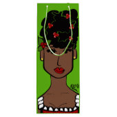 Mzクリスマスワイン抱き枕 ワインギフトバッグ (裏面)