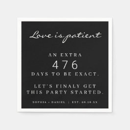 Nおもしろいは結婚大流行の恋が続く スタンダードカクテルナプキン