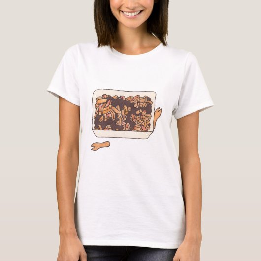 nのグレービーを欠きます tシャツ (正面)