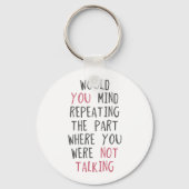 nの部分を繰り返してくれないか キーホルダー (正面)