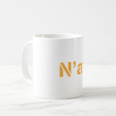Nの コーヒーマグカップ (正面左)