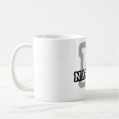 Nはナタリアのためです コーヒーマグカップ (左)