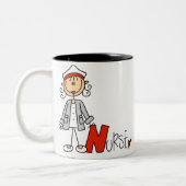 Nはナースのためです ツートーンマグカップ (左)