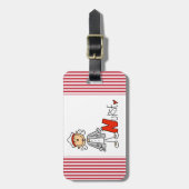 Nはナースのためです ラゲッジタグ (正面縦)