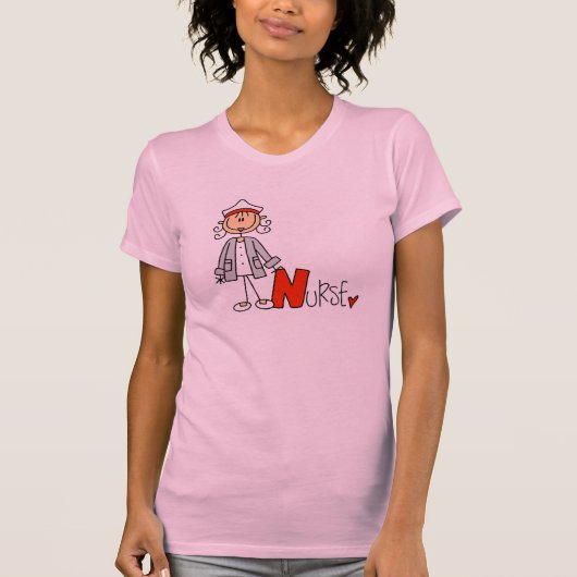 Nはナースのためです Tシャツ (正面)