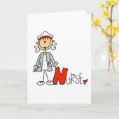 Nはナース カード (黄色い花)