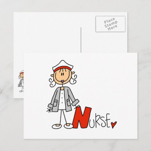 Nはナース ポストカード (正面/裏面)