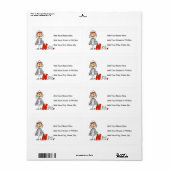 Nはナース ラベル (フルシート)