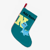 Nはネッシー用 スモールクリスマスストッキング (正面 (吊り時))