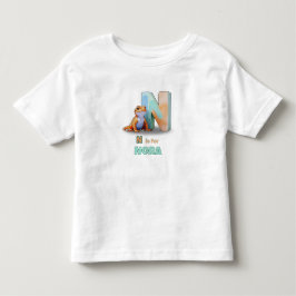 NはノーラのN - 名前入りこどもTシャツ トドラーTシャツ