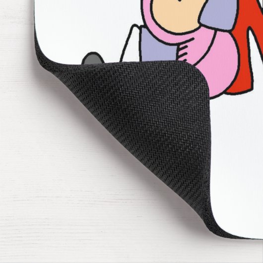 Nは乳母のためです マウスパッド (コーナー)