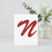 Nは次の値を扱いにく表す ポストカード (スタンド正面)