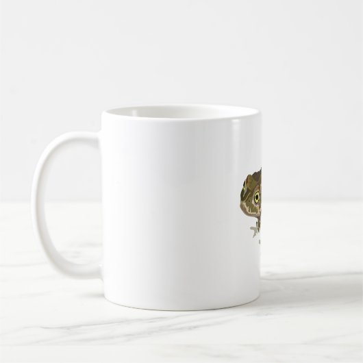 NはNatterjack Toad用 コーヒーマグカップ (左)