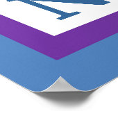 NはNewtとBoy Name Wall Art 子供へ用 ポスター (角)