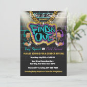 Nアウト招待状!性別を明かす！ヒップホップ! 招待状 (スタンド正面)