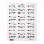 「Nウィスカーを引っ張る」 ラベル (フルシート)