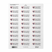 「Nウィスカーを引っ張る」 ラベル (フルシート)