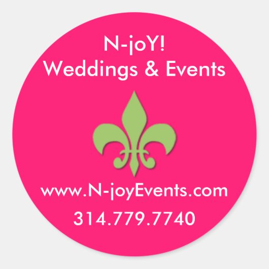 NジョーY!(紋章の)フラ・ダ・リシール。 ラウンドシール (正面)