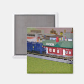 Nスケールモデルトレインビレッジ マグネット (正面/裏面)
