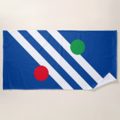 NストップGoビーチタオル ビーチタオル (正面)