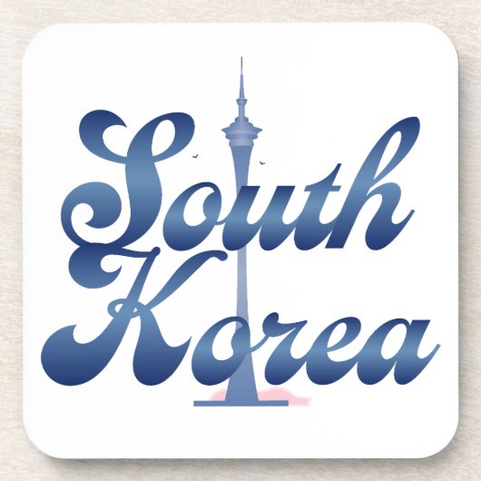 Nソウルタワー韓国 コースター (正面)