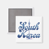 Nソウルタワー韓国 マグネット (正面/裏面)