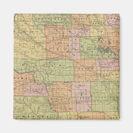 Nダコタ マグネット (正面)