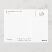 NパラファックスセントペンサコーラFLヴィンテージ ポストカード (裏面)