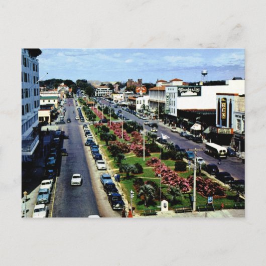 NパラファックスセントペンサコーラFLヴィンテージ ポストカード (正面)