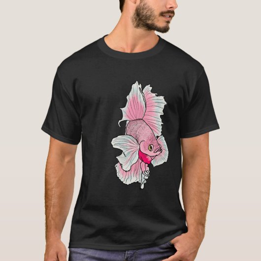 N'ブルーベッタフィッシュ Tシャツ (正面)