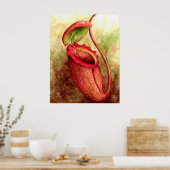 Nラジャ水彩画ポスター ポスター (キッチン)