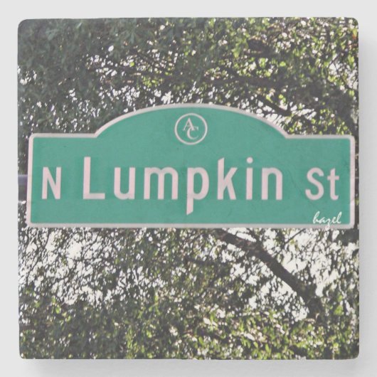 Nルンプキン通りアテネジョージアマーブルコースター ストーンコースター (正面)