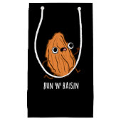 Nレーズ走ンフードプおもしろいン・ダークBG スモールペーパーバッグ (正面)