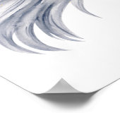 N字名パーソナライズされたモノグラム馬 ポスター (角)