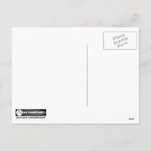 N明るいメリースノーフレークin地獄の休日はがき シーズンポストカード (裏面)