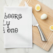 「n犬ビール「veの「広告だけ1 キッチンタオル (四つ折り)