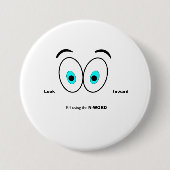 N語を使用する前に内側を見る 缶バッジ (正面)