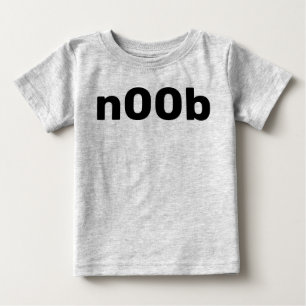 n00b新人 ベビーTシャツ