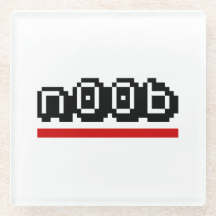 n00b ガラスコースター