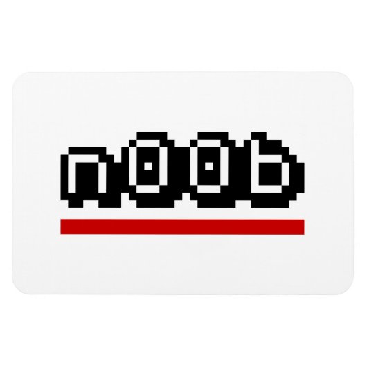 n00b マグネット (横)