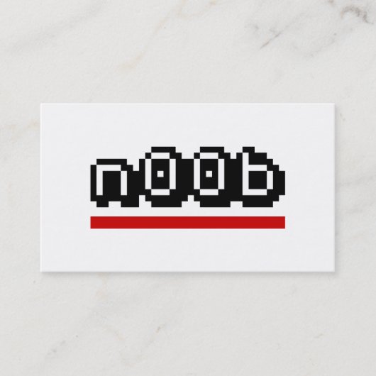 n00b 名刺 (正面)