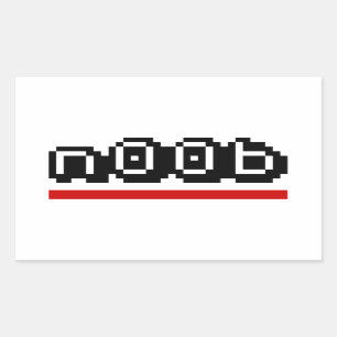 n00b 長方形シール