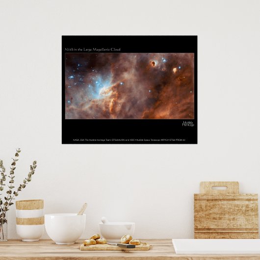 N11BInTheLargeMagellanicCloud-2004 ポスター (キッチン)