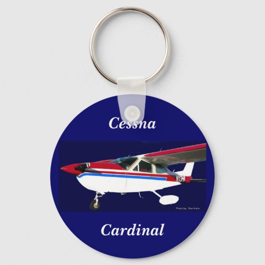 N13HKポートレート、セスナ、(鳥)ショウジョウコウカンチョウ キーホルダー (正面)
